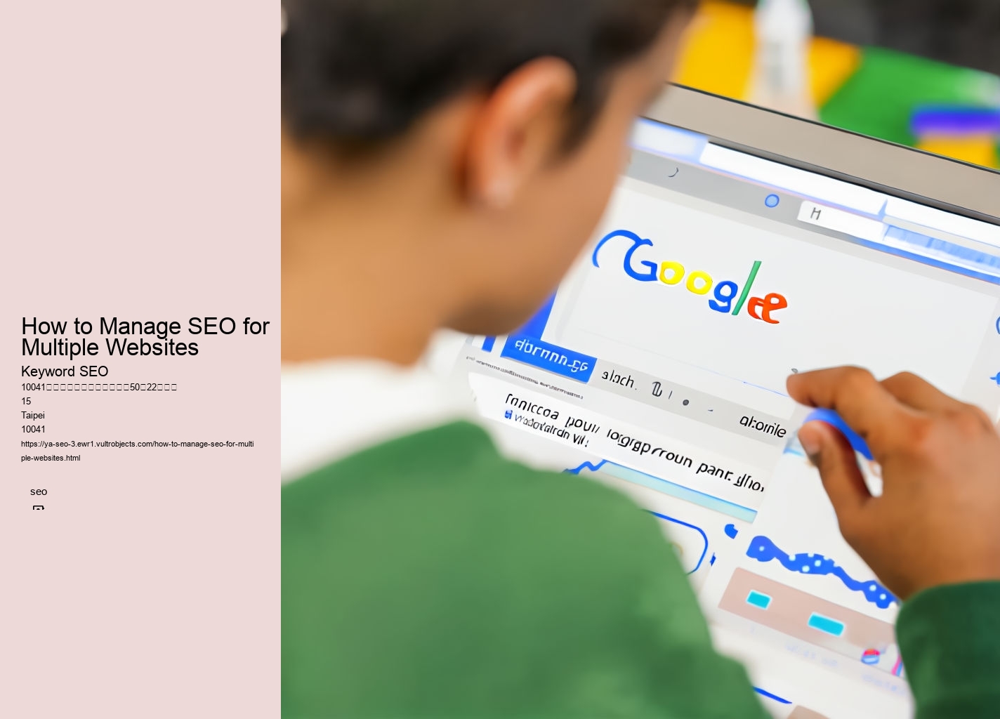 How to Manage SEO for Multiple Websites